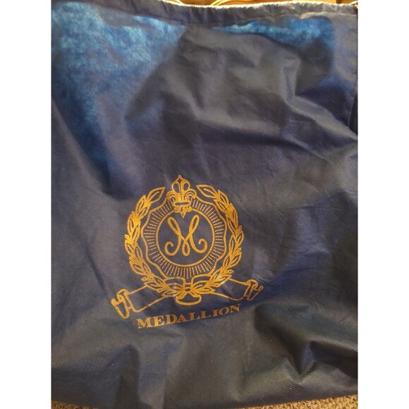 COACH VINTAGE  DRAWSTRING BONE LEATHER SLIM BUCKET BAG  NEW‎ - Picture 5 of 11